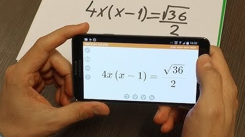 Solve any Maths Problem with Camera