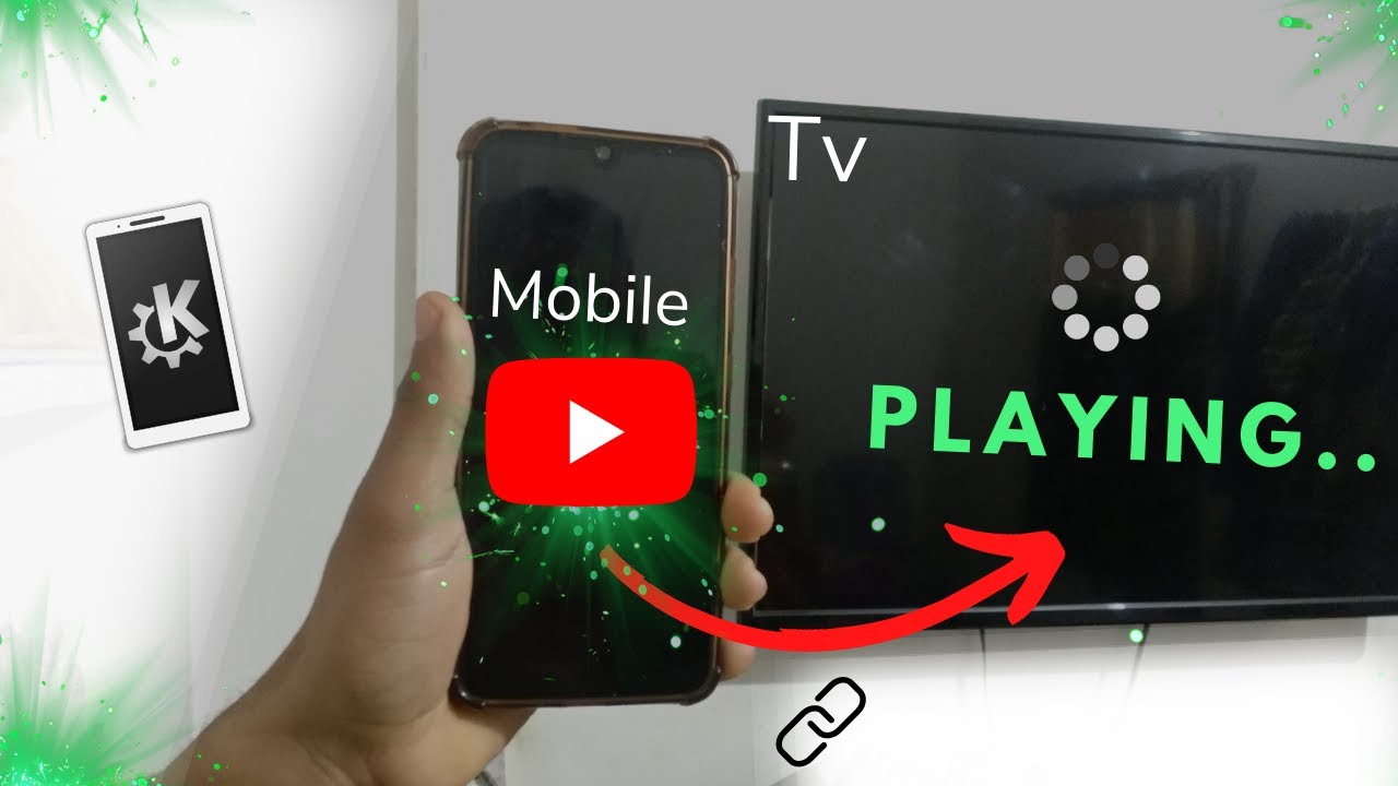 Easiest way to START Youtube app ON android smart TV by MOBILE Link ...