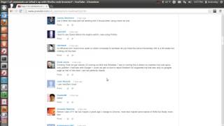 Comments Corner - Firefox Web Browser