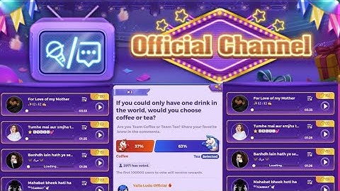 Yalla Ludo Official Channel Activity 2025 | Yalla Ludo New Event Official Channel 