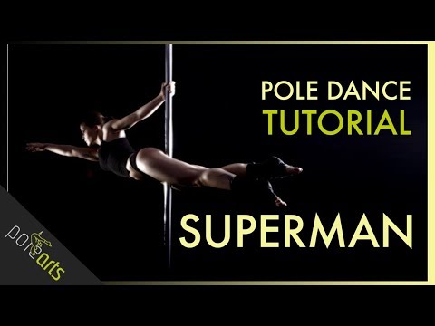 SUPERMAN POLE DANCE MOVE TUTORIAL // POLE DANCE TUTORIAL DEUTSCH