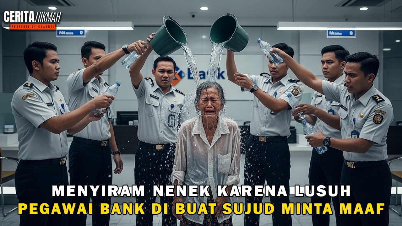 DIA HINA NENEK LUSUH, 5 MENIT LALU MENANGIS TERSEDU-SEDU DI KAKINYA