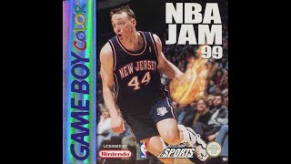 NBA Jam 99 (Game Boy Color) -  Indiana Pacers vs New York Knicks