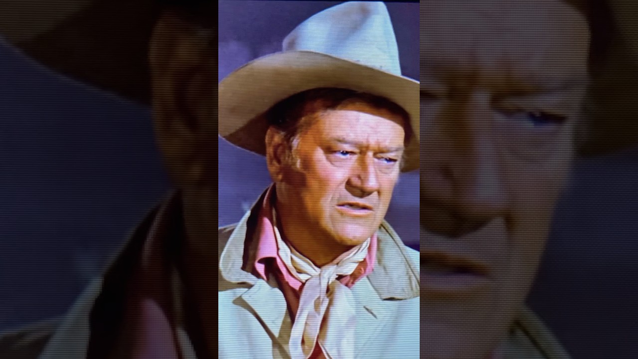 JOHN WAYNE “YOUR SHORT ON EARS AND LONG ON MOUTH.”