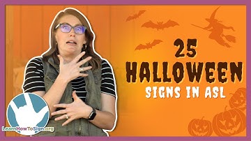 25 Halloween Signs in ASL | Sign Language for Beginners