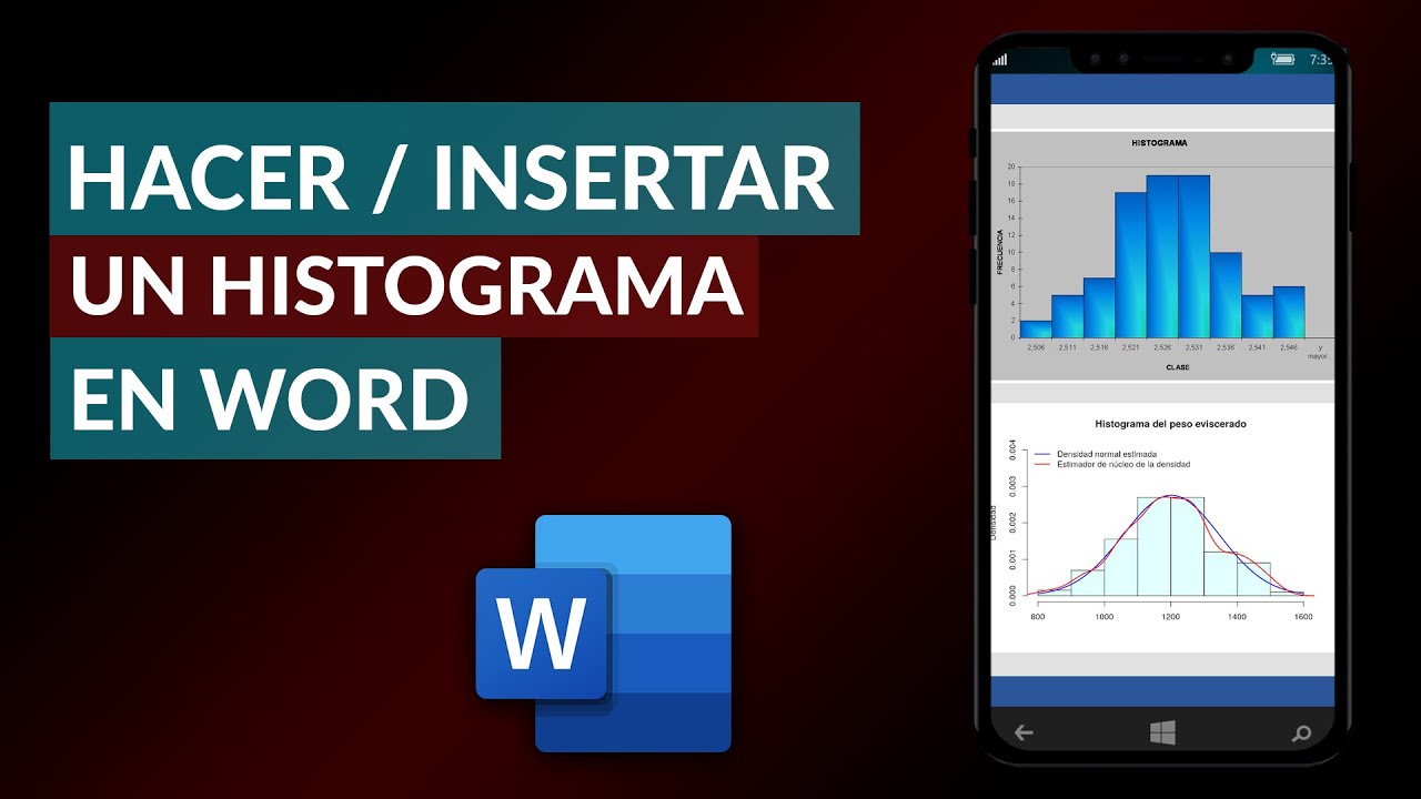 Como Hacer Un Histograma En Word