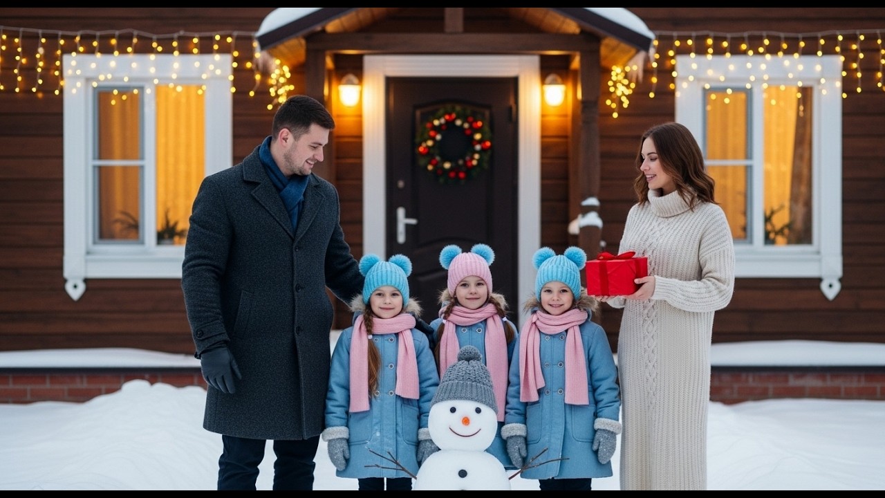 Тройняшки оставили записку: «Навестите папу, ему одиноко» | Мистическая рождественская история с шок