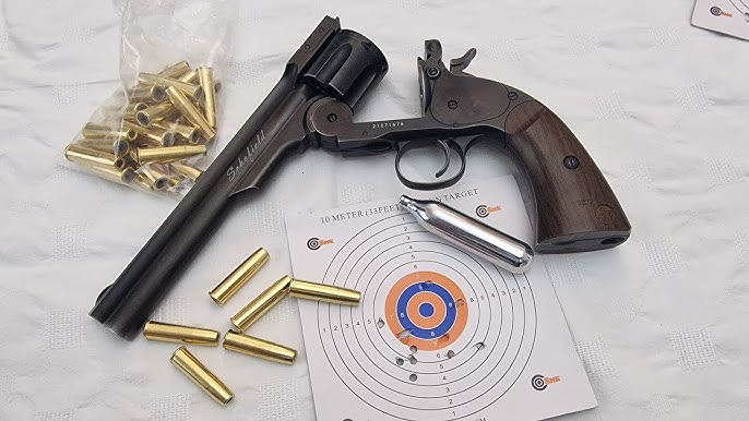 Barra Schofield Co2 Revolver, 5 vs 7 Full Review by Airgun Detectives 