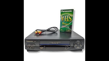 Panasonic PV-9451 VCR 4-Head Omnivision VHS Hi-Fi Stereo Player Recorder