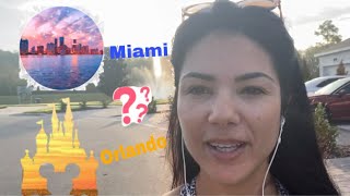 *Por que trocamos Miami por Orlando* Estou no foco novamente para competir.