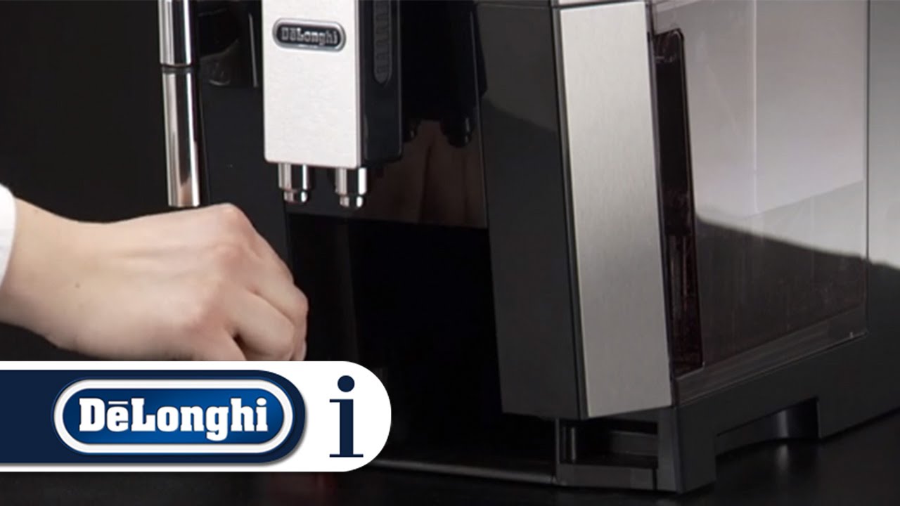 How to clean the preground coffee funnel on your De'Longhi PrimaDonna