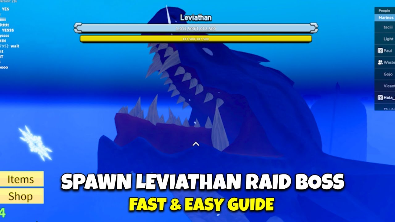 Blox Fruits Leviathan – How to Spawn Leviathan - Try Hard Guides