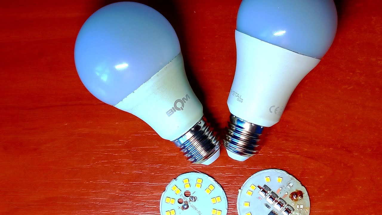 Ремонт светодиодной лампочки - YouTube