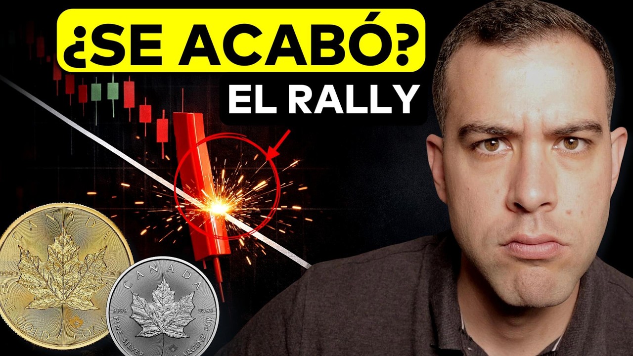 💥 Gran Caída tras Récord del Oro y Plata 👉 ¿Oportunidad o Trampa?