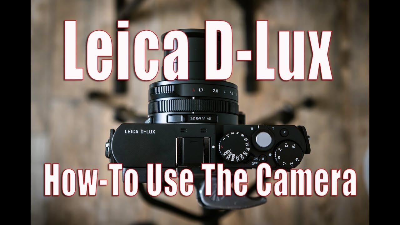 Leica D-LUX 3 With Case, The unique manual setting options …