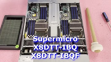 Supermicro X8DTT-IBQ & X8DTT-IBQF Motherboard Overview | Memory Install & Configuration | CSE-827