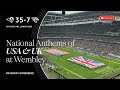 National Anthems of USA & UK at Wembley | NFL London 2025 | LA Rams vs Jacksonville Jaguars