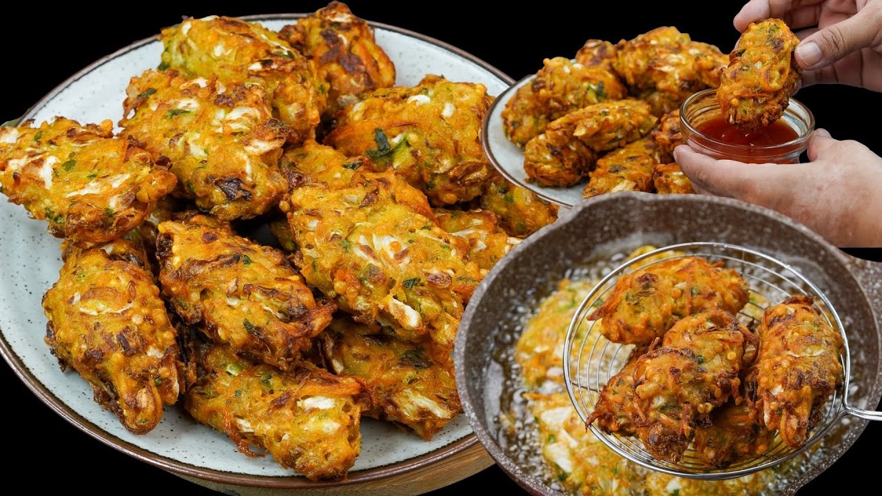 Зимний особенный рецепт пакоды из капусты | Хрустящая Патта Гобхи Пакора | Легкая домашняя пакода