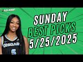WNBA Picks Today 5/25/2025 | WNBA Best Bets, Predictions (Sparks vs Sky)