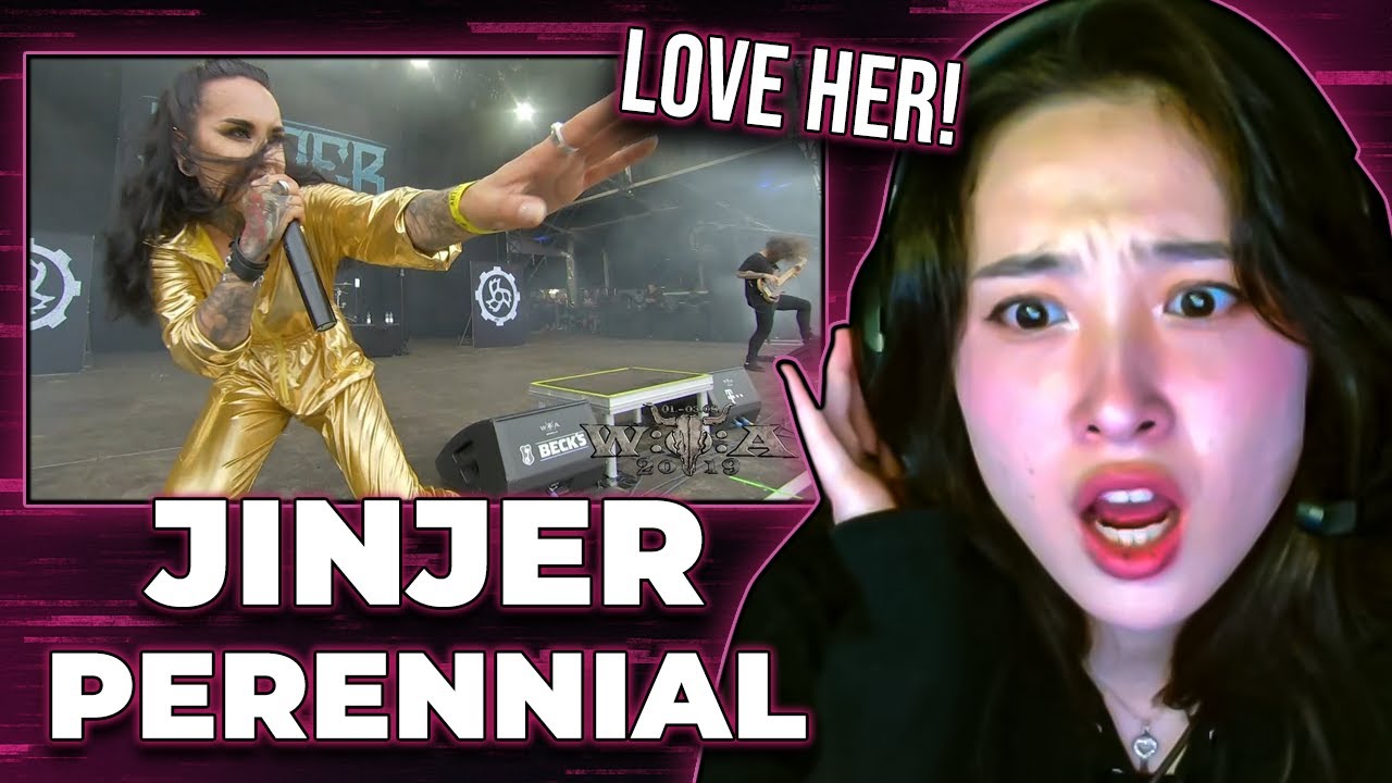 Japanese Girl Reacts To: JINJER - Perennial (Live at Wacken Open Air 2019)