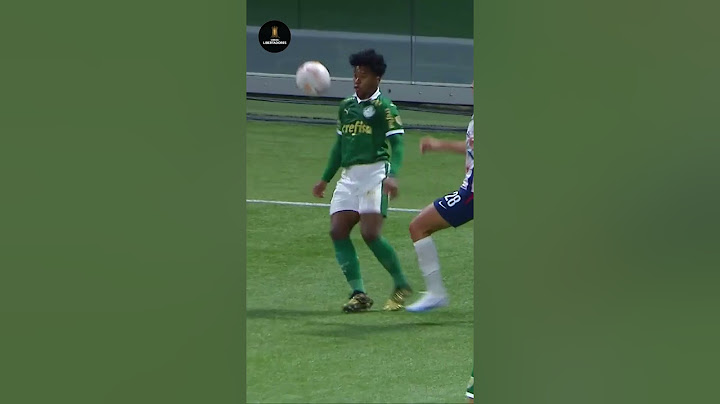 CHAPÉU DE ENDRICK EM SUA DESPEDIDA DO #PALMEIRAS #Libertadores