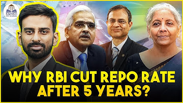 Why RBI Cut the Repo Rate after 5 years? | Monetary Policy Explained | Adil Baig #upsc #economy