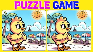 🧠🧩Spot the Difference | Puzzle Power 《A Little Difficult》