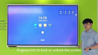 Big size interactive flat pannel