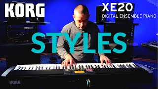 Korg Xe20 - 5 Amazing Styles Demo