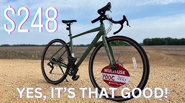 $248 Ozark Trail 700C G.1 Explorer Gravel bike from Walmart