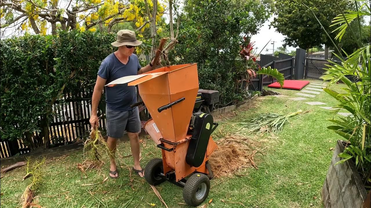 13hp Mulcher Review and Operation YouTube