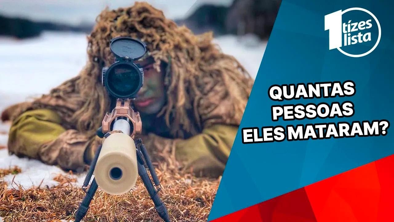 Os 10 atiradores de elite mais mortais da história
