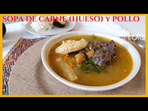 Caldo de carne casero San Francisco