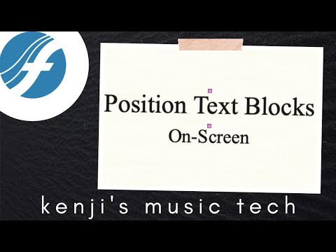 Position Text On