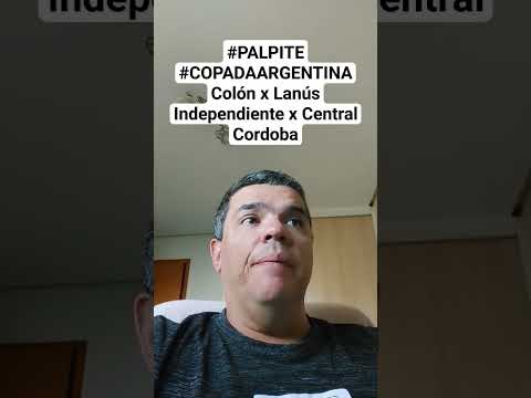 #PALPITE #COPADAARGENTINA Colón x Lanús Independiente x Central Cordoba