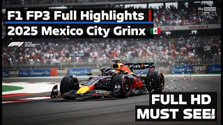 F1 FP3 Highlights | Mexico City Grand Prix 2025