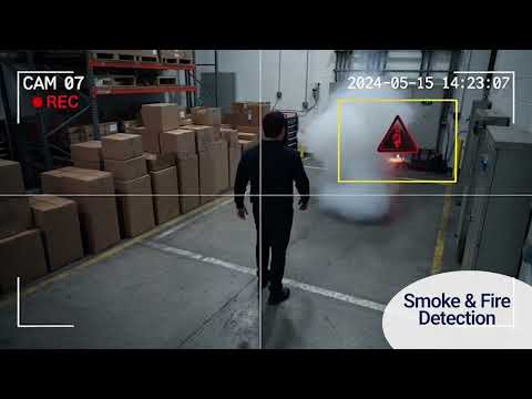 Real-Time AI Fire & Smoke Detection | Faster Than Traditional Alarms 🚨