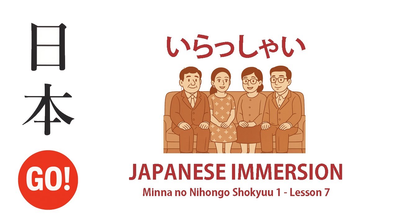 [Listening Practice] Minna no Nihongo Shokyuu I – Lesson 7