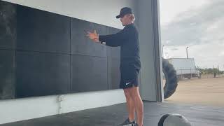 Med Ball Hinge Toss