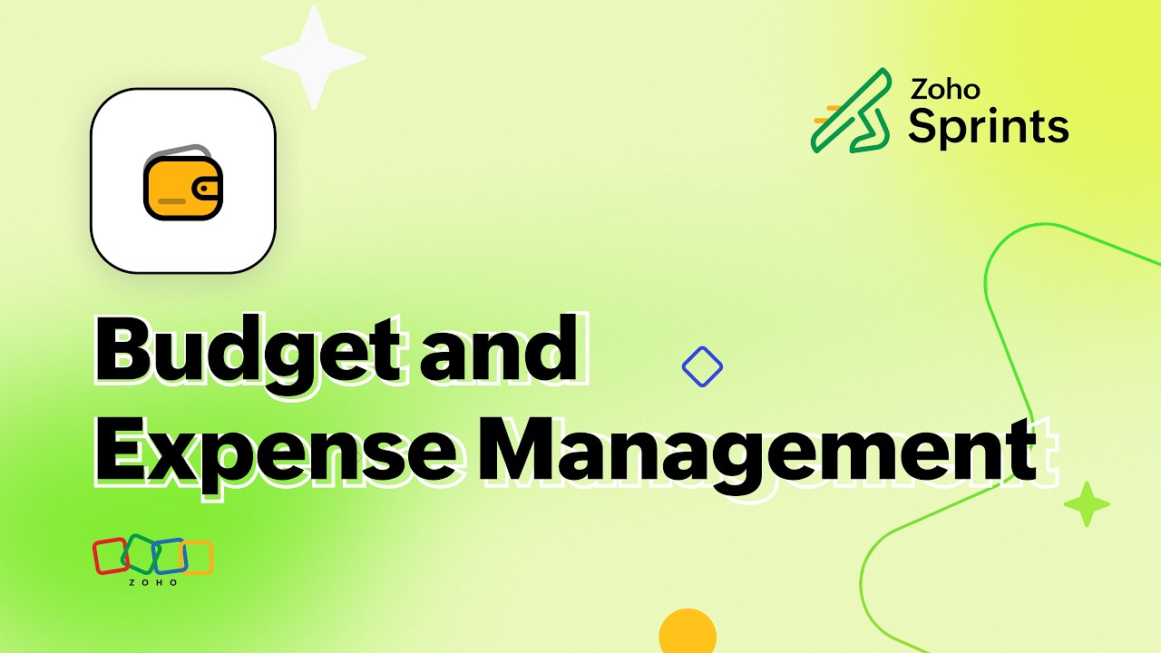 Zoho Sprints — Zoho Sprints — Budget and Expense Management (YouTube video ad)