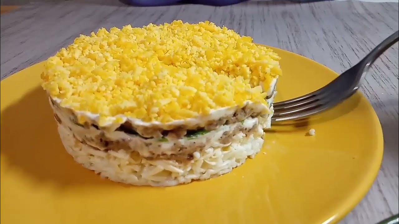 "Мимоза" без моркови и картошки - пошаговый рецепт с фото на Повар.ру
