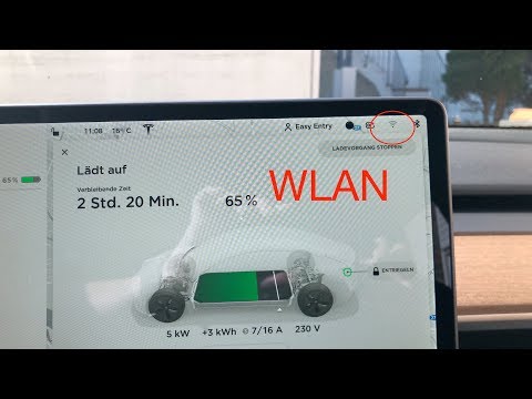 Tesla Model 3 - WLAN Probleme & Software Update
