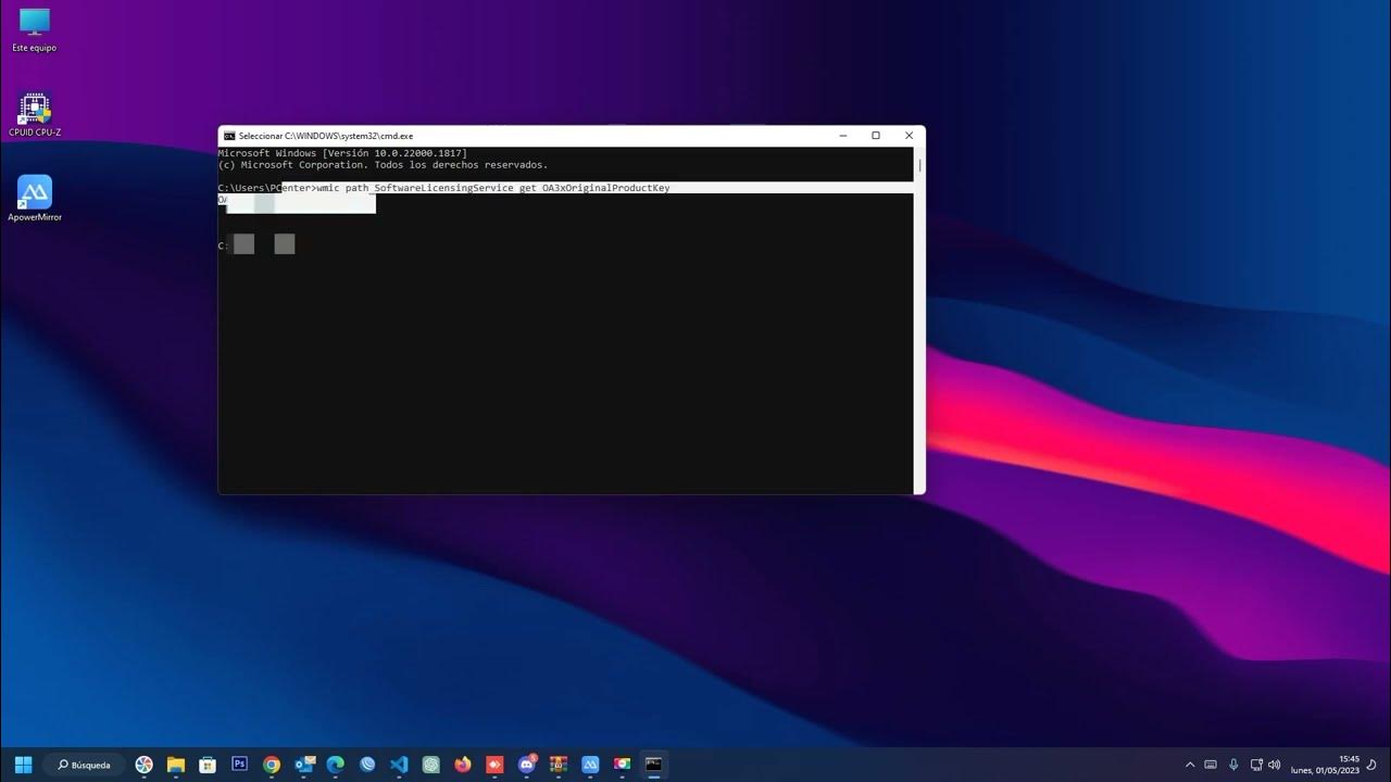  c mo encontrar la clave o licencia de producto de windows 11 desde
