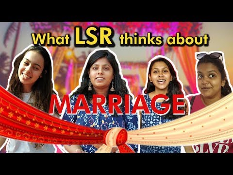 What LSR Thinks About Marriage