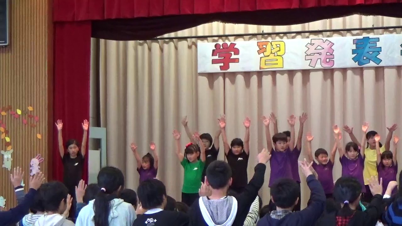 RDS 20141108喜多方第三小学校学習発表会（みんなでダンス）