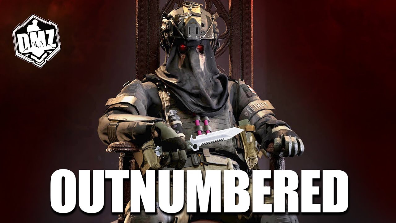 When You’re OUTNUMBERED... But Go KNIVES ONLY in DMZ