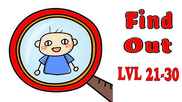 Find Out Main Game Level 21-30