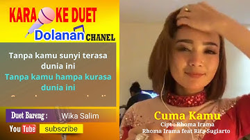 Cuma kamu Karaoke Smule feat Wika Salim