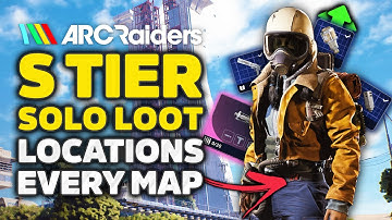 Arc Raiders - S Tier Solo Loot Locations On EVERY Map (Lower PvP Risk)
