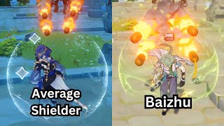 Baizhu now has officially the worst Shield..